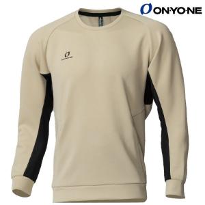 オンヨネ スウェット トレーナー サファリ ベージュ ONYONE SWEATBREAK PULLOVER SHIRT  OKJ95140-186｜msp-net