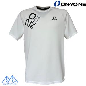 オンヨネ 限定 プリント Ｔシャツ 半袖 ハイグレーター ホワイト ONYONE HYGLATER T-SHIRT OKJ95700E 100｜msp-net