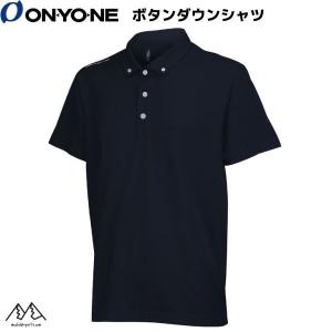 オンヨネ ボタンダウンシャツ ショルダーポロ ネイビー ONYONE OKJ99075 698 POLO SHIRT ブレステックプロ ポロシャツ  OKJ99075-698｜msp-net