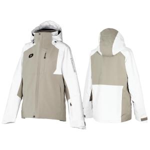 オンヨネ レディース デモ チーム スキージャケット ベージュ ホワイト ONYONE LADIES' DEMO TEAM OUTER JACKET V.SAND×WHITE ONJ88420R 186100｜msp-net