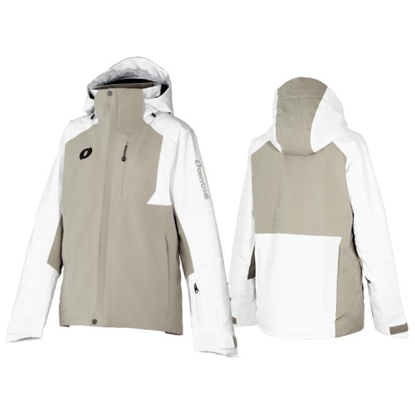 オンヨネ レディース デモ チーム スキージャケット ベージュ ホワイト ONYONE LADIES...