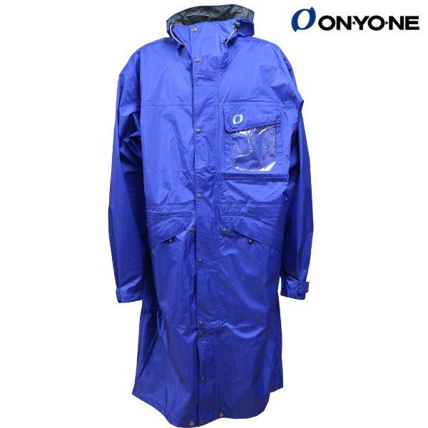 オンヨネ オーバーコート ポンチョ オーバージャケット ブルー ONYONE OVER COAT