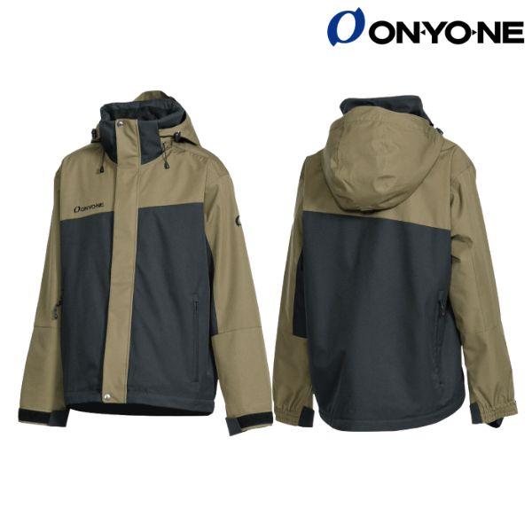オンヨネ スキーウエア シェル スキージャケット カーキ ブラック ONYONE SHELL JAC...