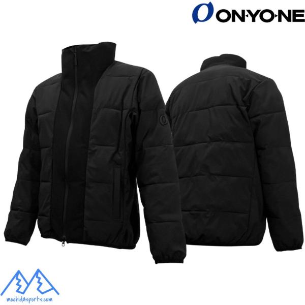 オンヨネ 中綿入 ミドルジャケット インシュレーションジャケット ブラック ONYONE STRET...