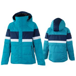 オンヨネ エッジ パフ スキージャケット ターコイズブルー EDGE PUFF OUTER JACKET B.TURQUOISE ONJ98300 624｜msp-net