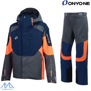 オンヨネ スキーウエア チャコール ネイビー ONYONE DEMO OUTER JACKET & PANTS ONJ99042R 008688 ONP99052R 008688