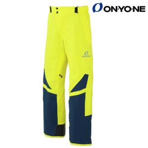 オンヨネ デモ チーム スキーパンツ イエロー ネイビー ONYONE DEMO TEAM OUTER PANTS F.YELLOW×NAVY  ONP97450 F280688｜msp-net