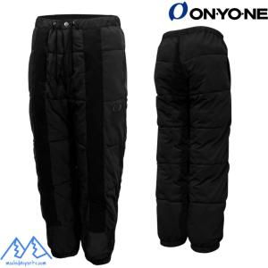 オンヨネ 中綿入 ミドルパンツ インシュレーションパンツ インナーパンツ ブラック ONYONE STRETCH PUFF MID PT ONP97556｜MSP NET SHOP