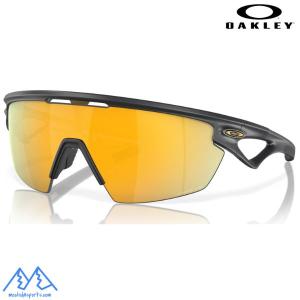 オークリー サングラス スフィエラ OAKLEY SPHAERA Matte Carbon / prizm 24k polarized  OO9403-04｜msp-net