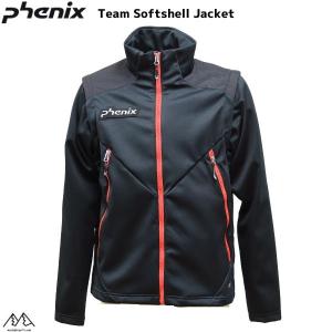 フェニックス ミドルジャケット ソフトシェル ジャケット ブラック PHENIX Soft Shell Jacket BK PFB72KT06-BK｜msp-net