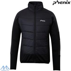 フェニックス 中綿入 インシュレーション パディング ミドル ジャケット ブラック PHENIX Padding Middle Jacket BK  PSM24IT10｜msp-net