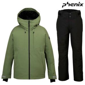 フェニックス スキーウエア オリーブ ブラック Mサイズ PHENIX TEAM BLOCK Jacket OLIVE TEAM BLOCK Pants BLACK  PSM24OT02-OL-PSM24OB02-BK｜msp-net
