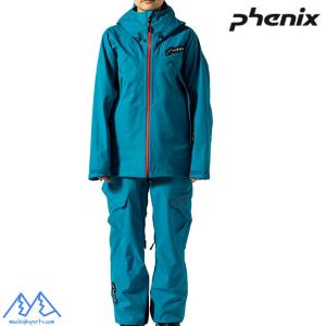 フェニックス スキーウエア ターコイズ PHENIX Cutting Edge 3L Jacket 0 +Shell Bib Pants 0 TURQUOISE PSM25OT00 PSM25OB00 TQ｜msp-net