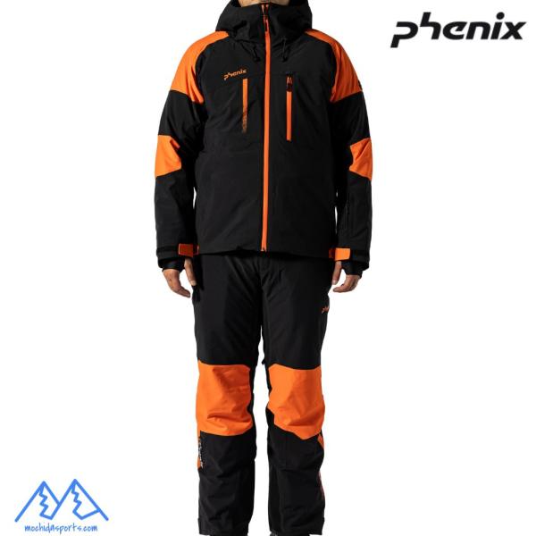 フェニックス スキーウエア ブラック オレンジ PHENIX Cutting Edge Jacket...
