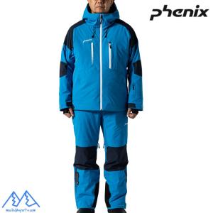 フェニックス スキーウエア ライトブルー PHENIX Cutting Edge Jacket 2 + Pants 2 LIGHT BLUE PSM25OT02 PSM25OB02 LB｜msp-net