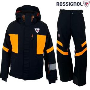 ロシニョール スキーウエア デモチーム セット ブラック オレンジ ROSSIGNOL DEMO TEAM JACKET & PANTS RLNJJ12-BK-RLNJO12-BK｜msp-net