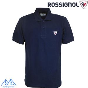 ロシニョール ロゴ ポロシャツ ネイビー ROSSIGNOL LOGO POLO NAVY RLNJT09｜msp-net