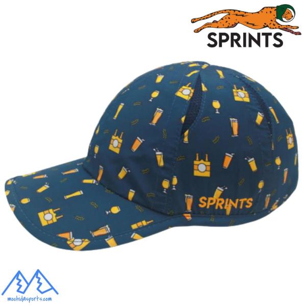 スプリンツ ランニングキャップ ビール ネイビー SPRINTS O.G.Hats Save H2O...
