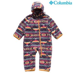 コロンビア フリース カバーオール ベビー スノウトップIIバンティング オレンジ ネイビー Columbia SNOWTOP II BUNTING  SN0213-869｜msp-net