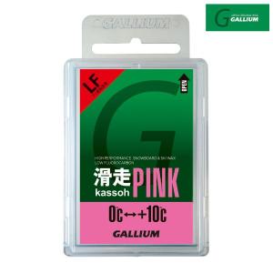 ガリウム TOP WAX PINK 全雪質用滑走ワックス スキーワックス スノーボード共通 フッ素低含有 ホットワクシング用 滑走ワックス 50ｇ SW2126｜msp-net