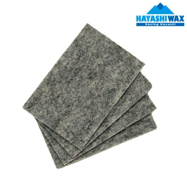 ハヤシワックス ブラシ用 交換用フエルト (携帯用ブラシ&amp;フエルトに使用) HAYASHI WAX ...