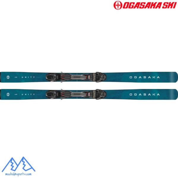 オガサカ スキー UNITY ユニティ U-PC / BL ブルー + FDT10 153cm 14...