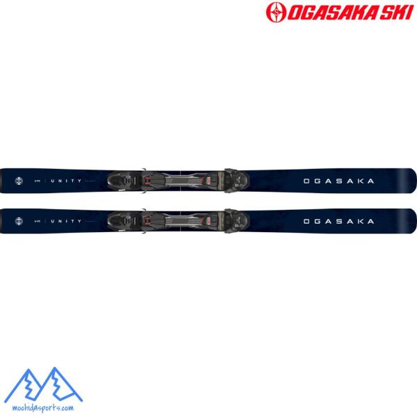 オガサカ スキー UNITY ユニティ U-PC / NV ネイビー + FDT10 160cm 1...