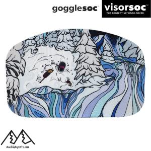 バイザーソック バイザーカバー バイザーヘルメット ゴーグルソック gogglesoc visorsoc INTO THE WHITE ROOM VISORSOC｜msp-net