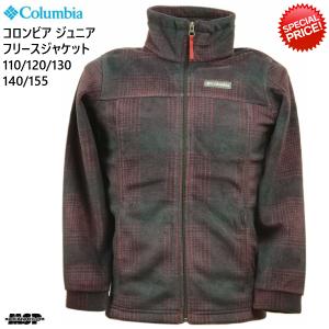 コロンビア ジュニア フリース ジャケット レッド チェック柄 Columbia Zing III Fleece ジング III フリース WB6777-615｜msp-net