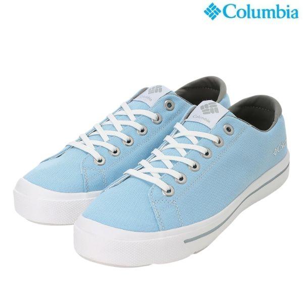 コロンビア 防水 スニーカー シューズ ホーソンレイン ロウ スリー ウォータープルーフ ライトブル...