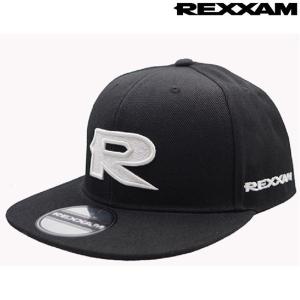 レクザム フラットバイザー キャップ ブラック REXXAM CAP BLACK レクザム REX-CAP03｜MSP NET SHOP