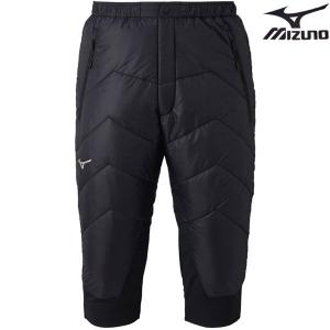 ミズノ MIZUNO 中綿入 インシュレーション ミドルパンツ INSULATION PANTS ブラック ブレスサーモ 膝下丈｜msp-net