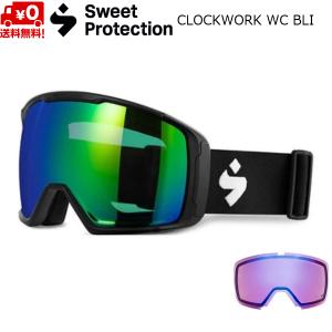 スウィートプロテクション スキーゴーグル クロックワーク ワールドカップ ブラック Sweet Protection Clockwork WC BLI 替レンズ付 852065-MB｜msp