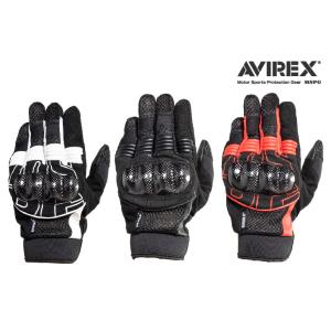 A2L6001 AVIREX AIR MESH PROTECT GLOVE MSPGアビレックス プロテクト メッシュ グローブ バイク ミリタリー ツーリング｜MSPG