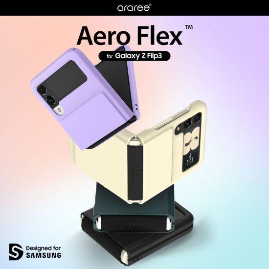 国内正規品 araree アラリー Galaxy Z Flip3 SCG12 SC-54B Aero...