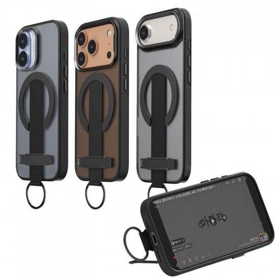 国内正規品 araree iPhone17/Air/17Pro/17ProMax スタンド&amp;スリムグ...