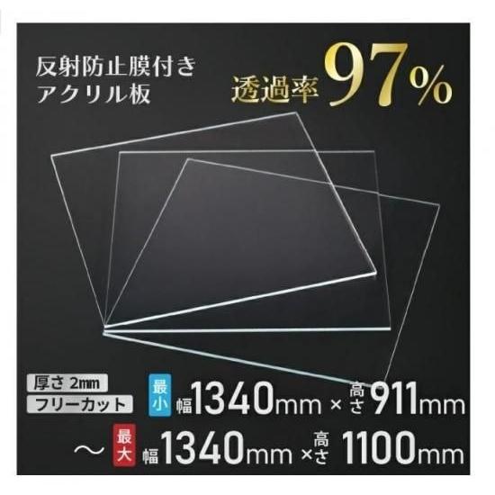 ニデック レクアアート３Ｌ(厚さ2mm 1340×911〜1340×1100mm以内) アクリル板 ...