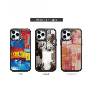 国内正規品 Dparks ディーパークス iPhone12/12ProBLACK COVER ペインティング DS19813i12P