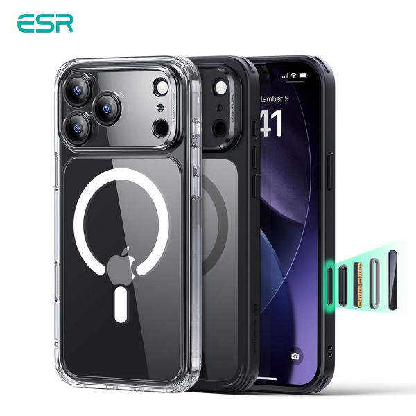 国内正規品 ESR iPhone17/Air/17Pro/17ProMax 米軍MIL規格 Clas...