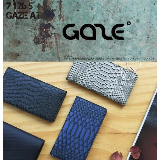 GAZE iPhone XR 6.1インチ 手帳型 Matt Python Diary 立体感のある...