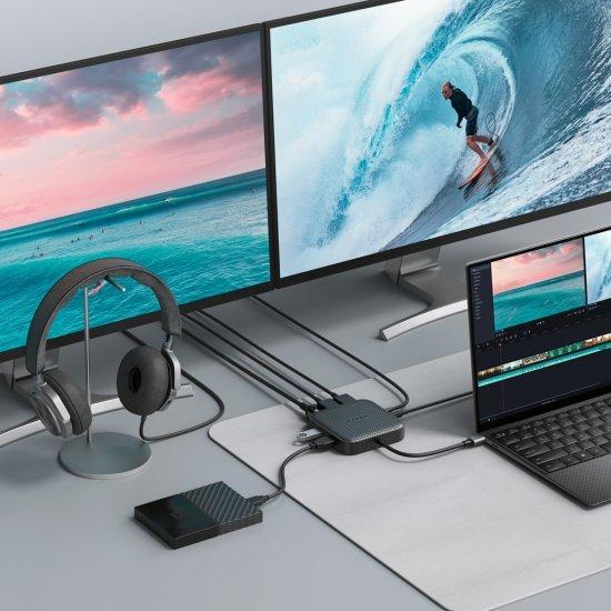 国内正規品 Hyper ハイパー HyperDrive USB4 モバイルドック Type C ハブ...