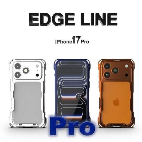 alumania アルマニア EDGE LINE for iPhone17 Pro アルミビレット＋...