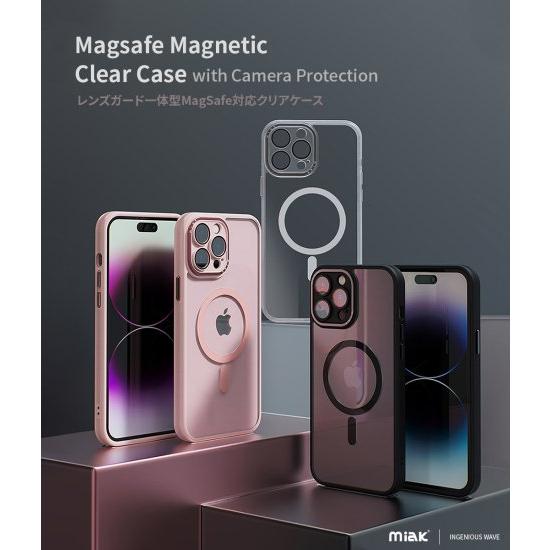 国内正規品 miak ミアック iPhone 13 (6.1インチ) レンズガード一体型MagSaf...