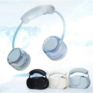 国内正規品 OURS7 冷却プレート 搭載 Neck Band Fan COOLING 羽なし 首掛け扇風機 360度お好みの角度 アワーズセブン
