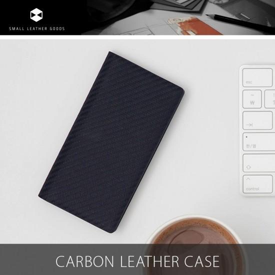 SLG Design iPhone 11 6.1インチ 手帳型 Carbon Leather Cas...