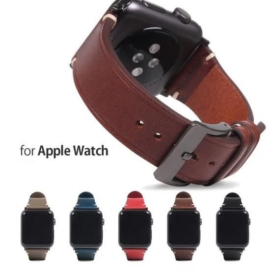 SLG Design Apple Watch バンド Italian Buttero Leather...