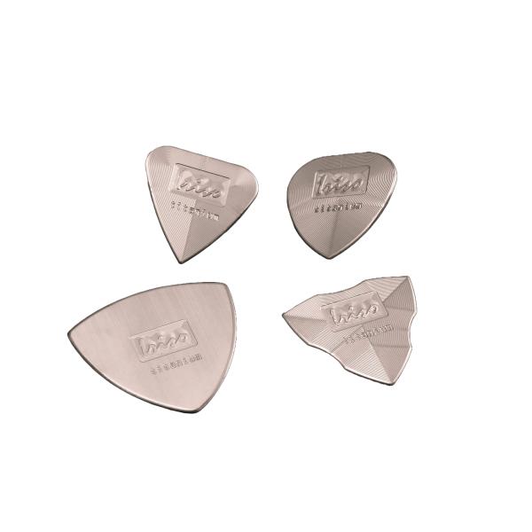 REAL EDGE 入曽精密 チタニウム製 ギターピック 4種 ピックギター WTS-01 WTS-...