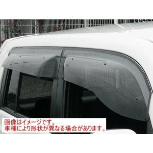 タント L375/385S系 ドアバイザー サイドバイザー スモーク/1台分