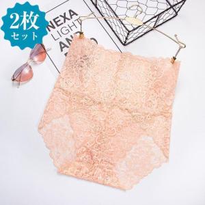 ショーツ パンツ 2枚入 パンティ ハイウエス...の詳細画像2