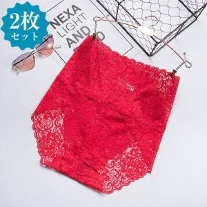 ショーツ パンツ 2枚入 パンティ ハイウエス...の詳細画像4